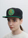 Бейсболка MITCHELL NESS арт. 6HSFRI20095-BCEBKGN Boston Celtics NBA (черный / зеленый)